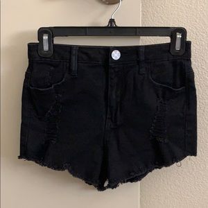 High waisted shorts